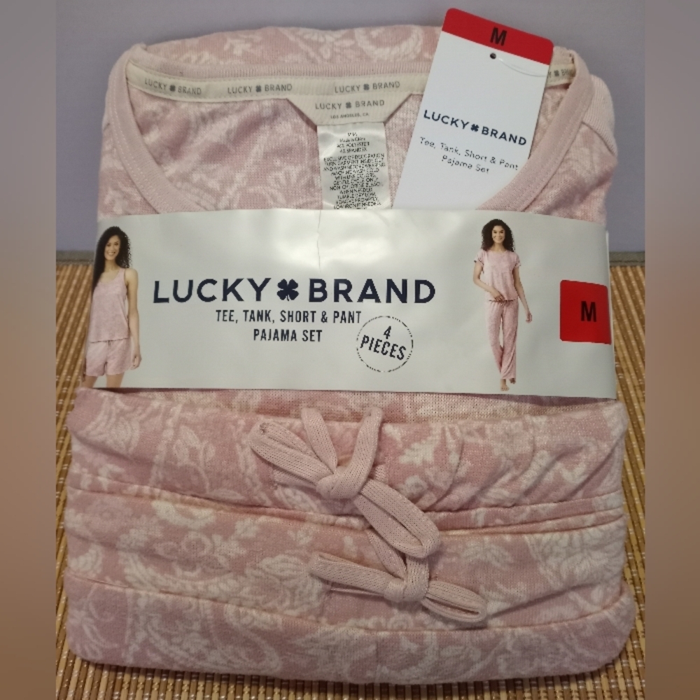 Lucky Brand Floral Pajama Set